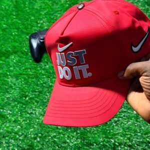 velimo casquette just do it rouge 1