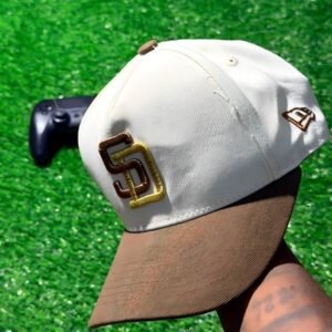 Accueil velimo casquette san diego creme marron 1