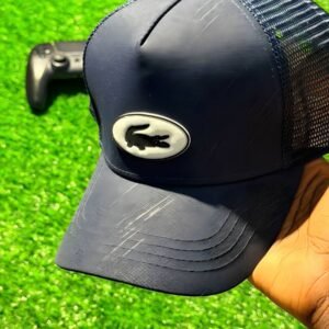 velimo casquette trucker crocodile noire 1